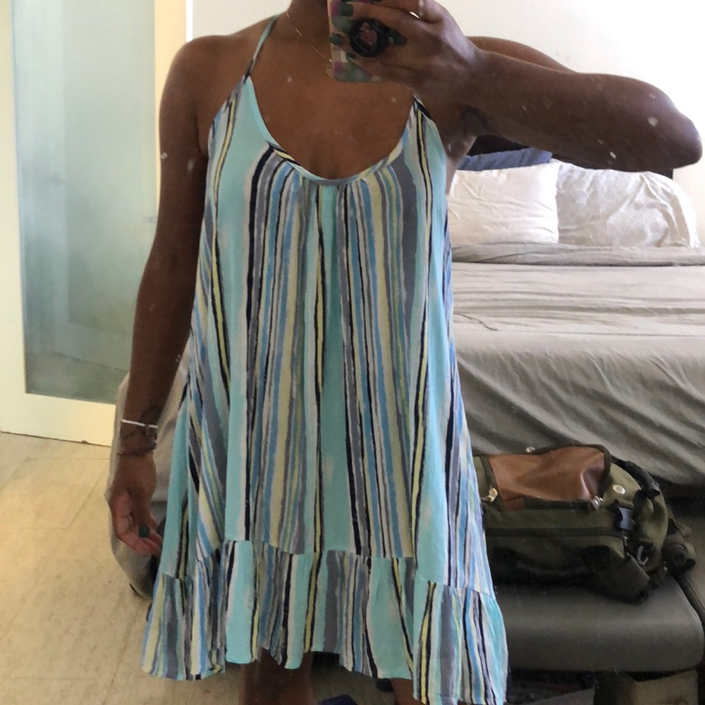 Striped Short Sundress